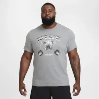 Nike чоловічі Fitness футболка колір сірий