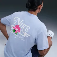 Nike чоловічі Max90 для гольфу футболка блакитний