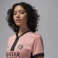 Nike Paris Saint-Germain 2024/25 Stadium Third женская Jordan Dri-FIT Soccer Replica Jersey Pink
