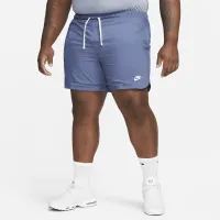 Nike Sportswear Sport Essentials чоловічі Woven Lined Flow шорти блакитний
