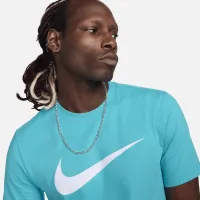 Nike Sportswear Swoosh чоловічі футболка колір зелений