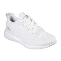 Кроссовки Женские SKECHERS BOBS SQUAD TOUGH TALK (32504-WHT)