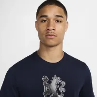 Chelsea FC мужские Nike Soccer футболка синий