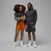 Nike Jordan Artist Series By Darien Birks мужские Fleece Толстовка с капюшоном цвет серый