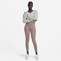 Nike Sportswear Phoenix Fleece жіноча Cropped V-Neck Top колір сірий