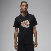 Nike Jordan мужские футболка цвет черный