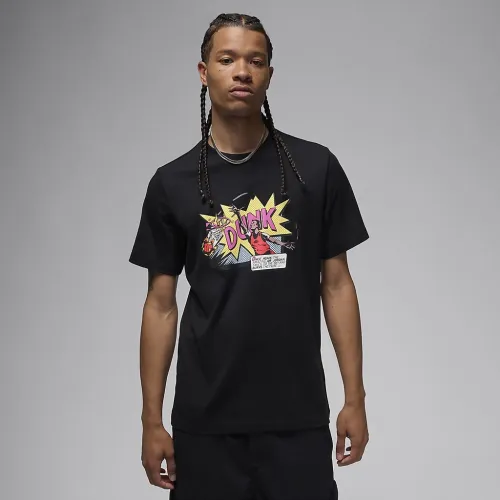 Nike Jordan мужские футболка цвет черный