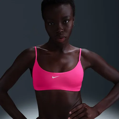 Nike Swim Essential женская Bralette Bikini Top Pink