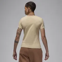 Nike Jordan Essential женская Slim футболка цвет коричневый