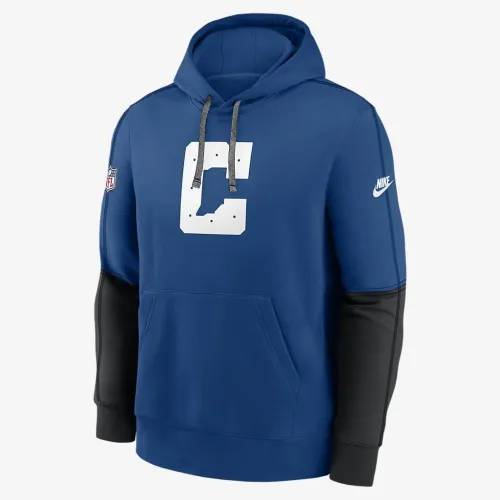 Indianapolis Colts Logo Team Issue Club чоловічі Nike NFL Pullover Толстовка з капюшоном блакитний