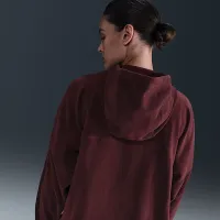 Nike One женская Therma-FIT Full-Zip Top цвет красный