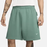 Nike Solo Swoosh чоловічі Fleece шорти колір зелений