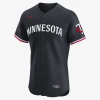 Minnesota Twins мужские Nike Dri-FIT ADV MLB Elite Jersey синий