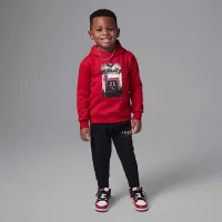 Nike Air Jordan 1 Toddler Christmas Толстовка с капюшоном цвет красный