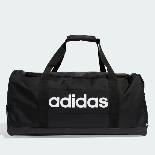 Сумка adidas Linear Duffel M JD9555 -  Черная