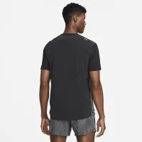 Nike Dri-FIT Rise 365 мужские Short-Sleeve Trail Running Top цвет черный