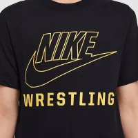 Nike Swoosh Big детские Wrestling футболка цвет черный