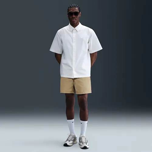 Nike Club чоловічі Washed Chino шорти колір коричневий