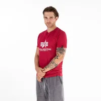 Футболка Alpha Industries Basic футболка 100501523 - Красная