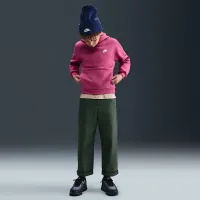 Nike Sportswear Club Fleece Big детские Pullover Толстовка с капюшоном цвет фиолетовый