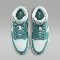 Nike Air Jordan 1 Mid женская Кроссовки цвет белый