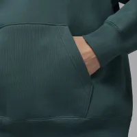 Nike Jordan Flight Fleece жіноча Satin-Lined Pullover Толстовка з капюшоном колір зелений