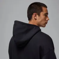 Nike Jordan Brooklyn Fleece мужские оверсайз Full-Zip Толстовка с капюшоном цвет черный