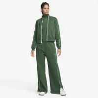 Nike Sportswear женская Fleece Track Top цвет зеленый