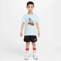 Nike Little дитячі Boxy Scooter футболка блакитний