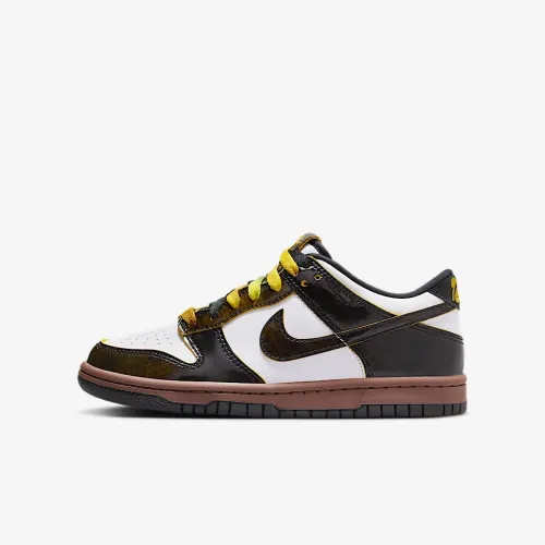 Nike Dunk Low SE Big детские Кроссовки цвет белый