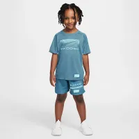 Nike Jordan Baby (0-9M) Jumpman Footed Coverall блакитний