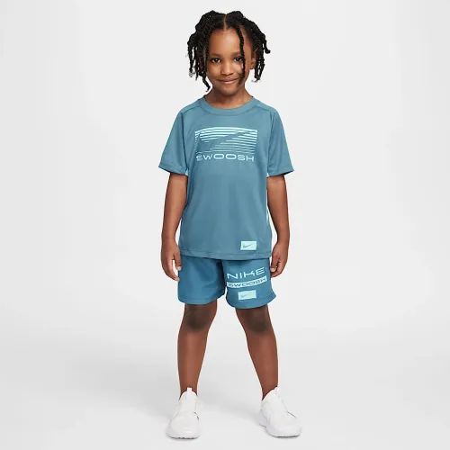 Nike Jordan Baby (0-9M) Jumpman Footed Coverall блакитний
