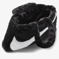 Nike Sportswear Faux Fur Tote (10L) колір чорний