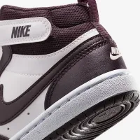 Nike Court Borough Mid 2 Little дитячі Кросівки колір білий