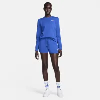 Nike Sportswear Club Fleece женская Mid-Rise шорты синий