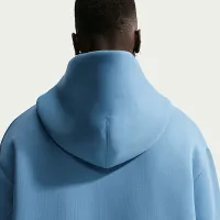 Nike Tech мужские Fleece Full-Zip Толстовка с капюшоном синий