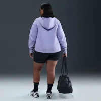 Nike Sportswear Tech Fleece Windrunner жіноча Full-Zip Толстовка з капюшоном (великі розміри) колір фіолетовий