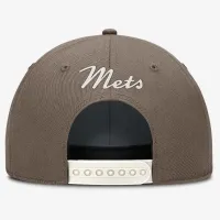 New York Mets Rise мужские Nike Dri-FIT MLB Adjustable Hat цвет коричневый