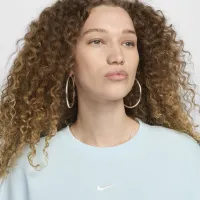 Nike Sportswear Phoenix Fleece женская оверсайз Crew-Neck свитшот синий