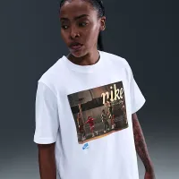 Nike женская баскетбольные футболка цвет белый