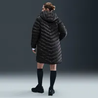 Nike Sportswear Windpuffer женская Therma-FIT Hooded Parka цвет черный
