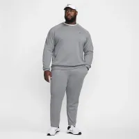 Nike Primary Fleece мужские Dri-FIT UV Performance Crew цвет серый