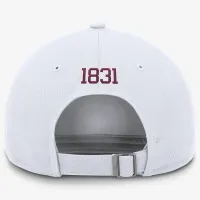 Alabama Crimson Tide Legacy Club чоловічі Nike Dri-FIT College Adjustable Hat колір білий