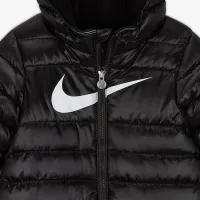 Nike Baby (12-24M) Swoosh Snowsuit колір чорний