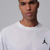 Nike Jordan мужские Embroideцвет красный Jumpman футболка цвет белый