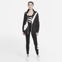 Nike Sportswear Essential жіноча З високою талією Logo лосіни колір чорний