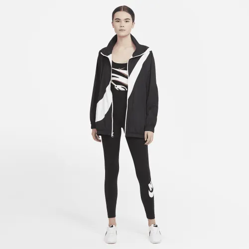Nike Sportswear Essential жіноча З високою талією Logo лосіни колір чорний