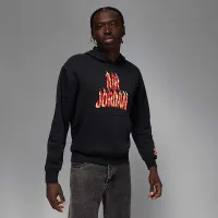 Nike Jordan AJ5 мужские Fleece Pullover Толстовка с капюшоном цвет черный