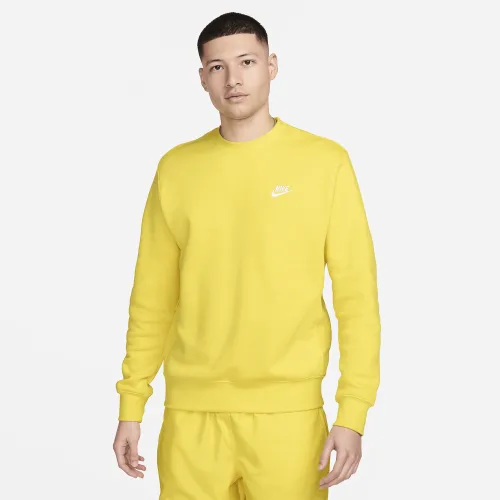 Nike Sportswear Club Fleece чоловічі Crew Yellow