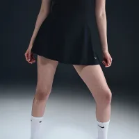 Nike Victory женская Dri-FIT Short Flouncy Tennis юбка цвет черный